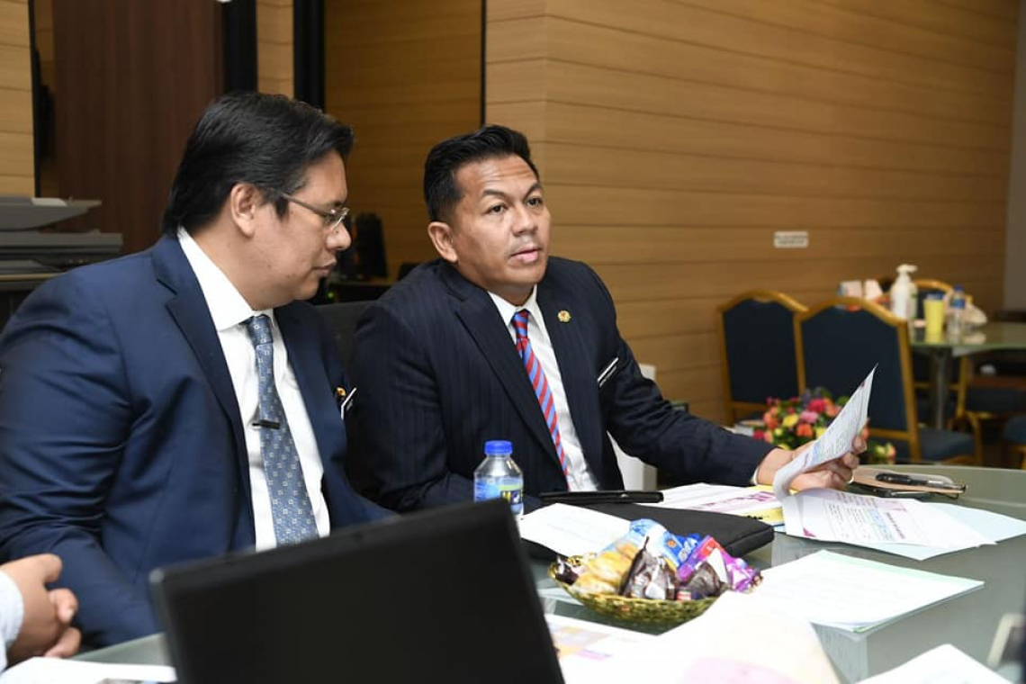 Mesyuarat Penyelarasan bersama Unit Parlimen MOF